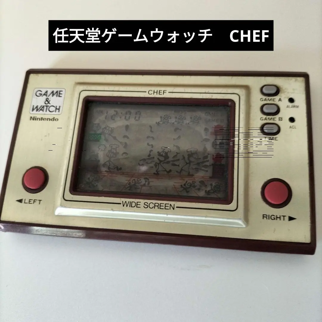 ゲームウォッチ　CHEF 箱あり Nintendo Chef Game Watch Tested and works well | eBay