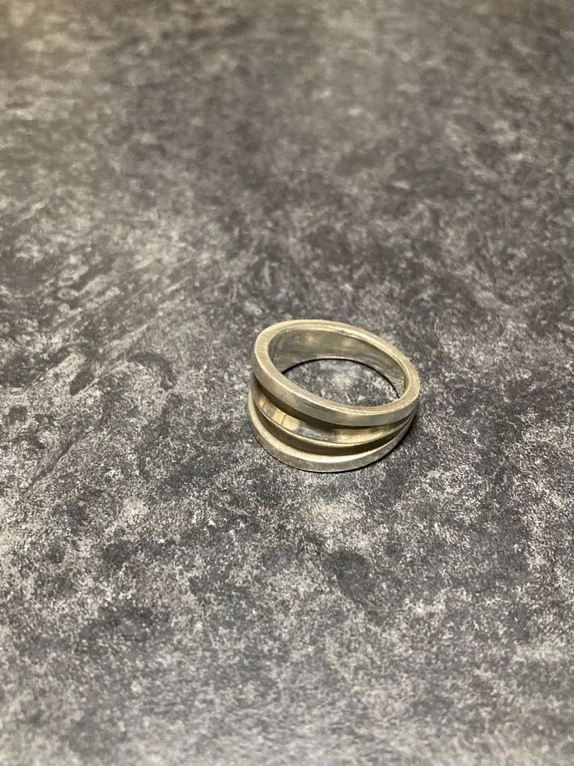 Thumbnail of Indian jewelry edge ring sterling silver