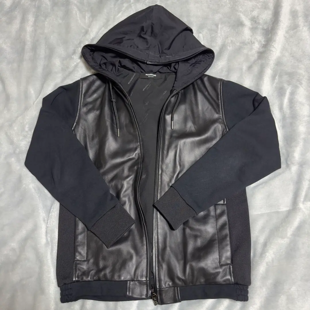 Thumbnail of 1PIU1UGALE3 RELAX Hoodie - Black