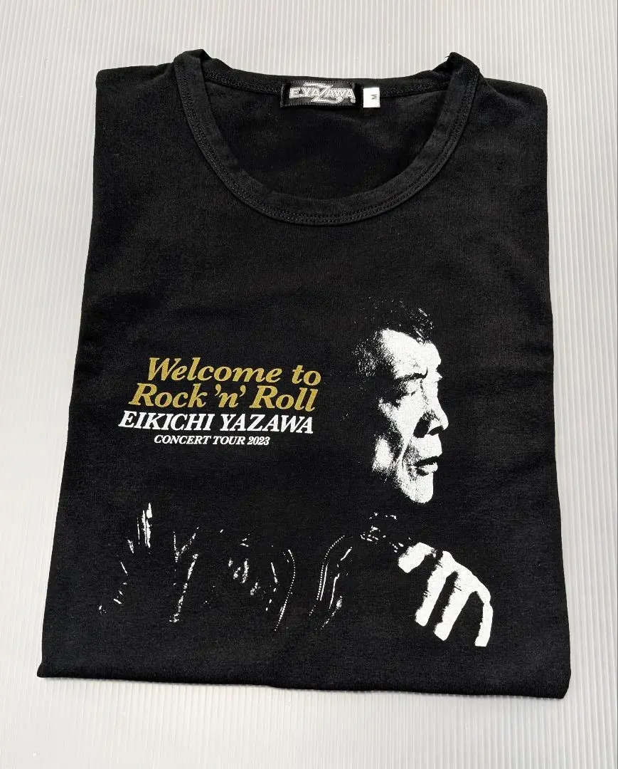 Yazawa - 矢沢永吉 Tシャツ ROCK&#39;N ROLL in 武道館 2009 当時物 M Yazawa - 矢沢永吉 Tシャツ ROCK'N ROLL in 武道館 2009 当時物