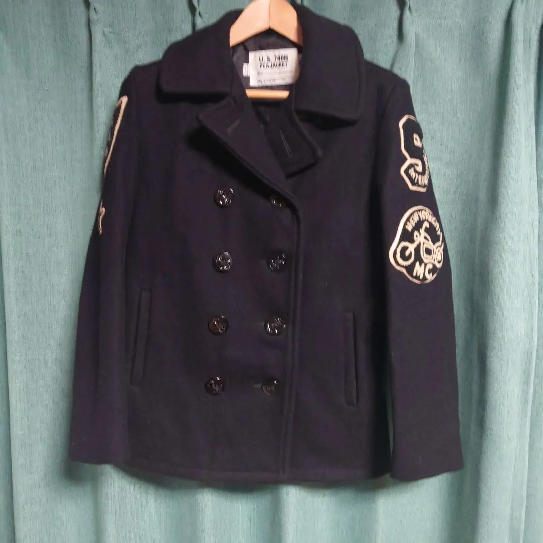 Schott☆オールレザースタジャン ワッペンカスタム