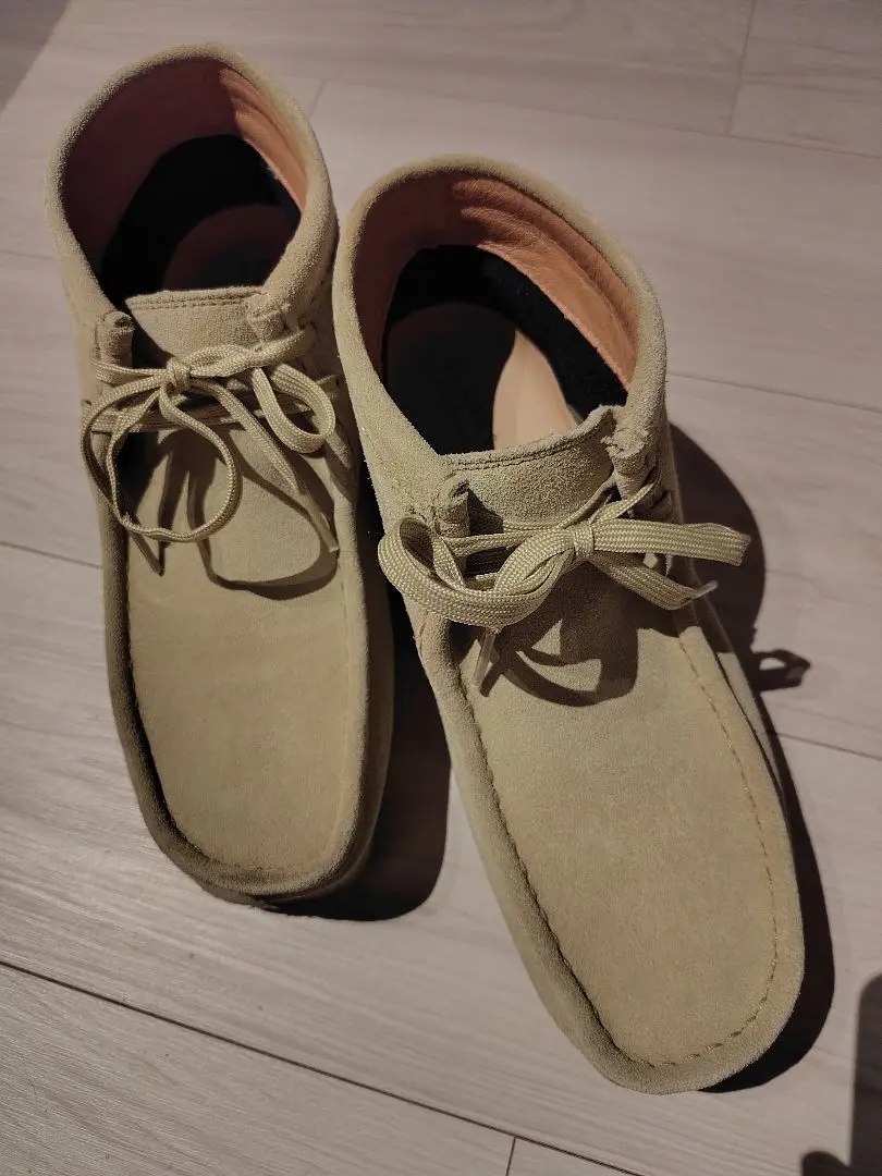 【clarks × BEAMS】美品✨ Wallabee ブーツ　24cm Clarks × BEAMS 2021年秋冬別注 Wallabee Boot GORE-TEX®︎の