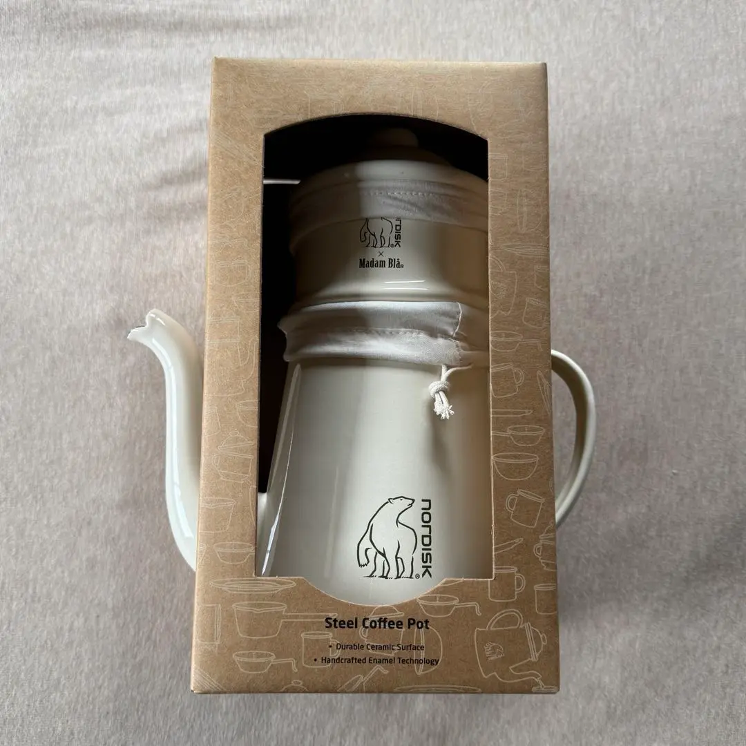 ノルディスク×マダムブローマグカップ⑤ 350ml×2個　クリーム NORDISK ノルディスク マダムブロー マグカップ アウトドア