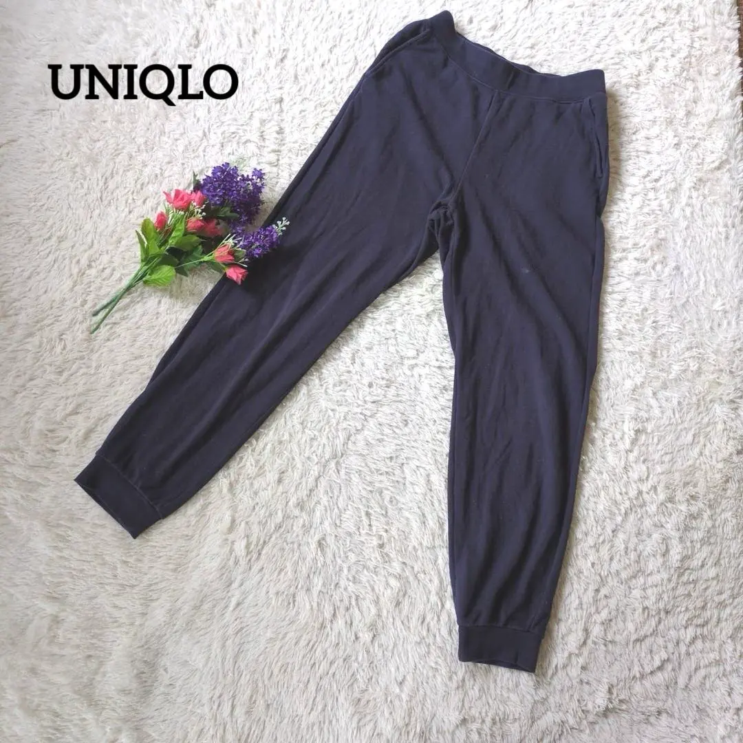 Thumbnail of UNIQLO Navy Jacquard Pants M