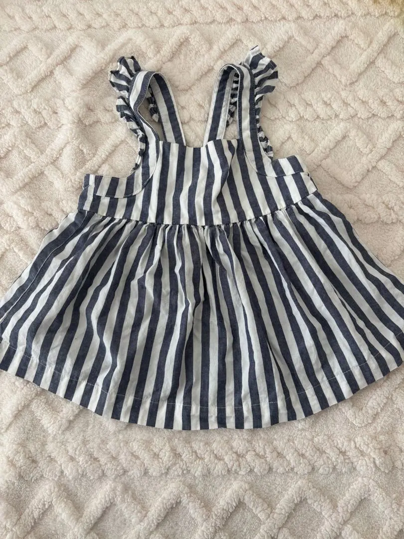 Thumbnail of Striped one-piece dress/skirt