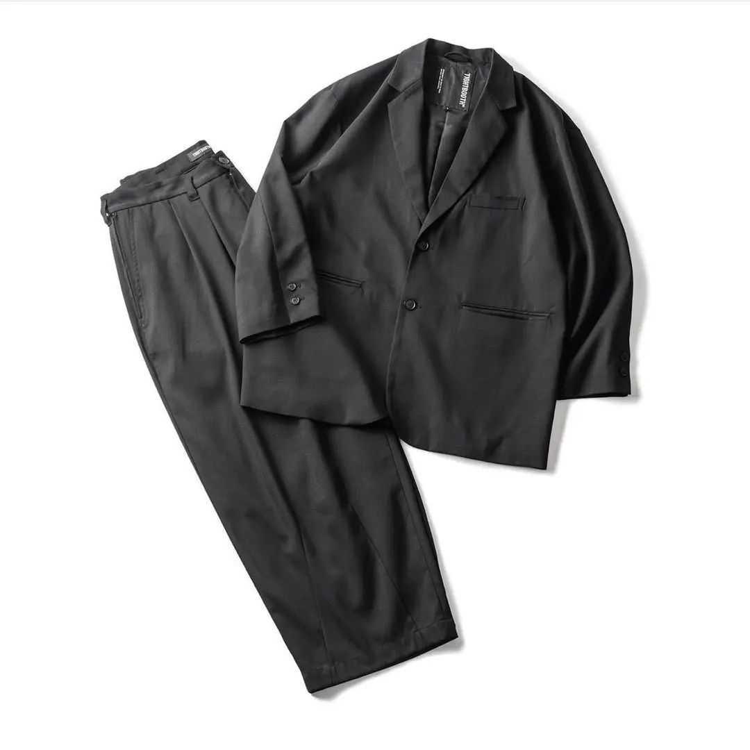 stussy ウール混　スーツセットアップ　希少。 stussyセットアップスーツ&ネクタイ