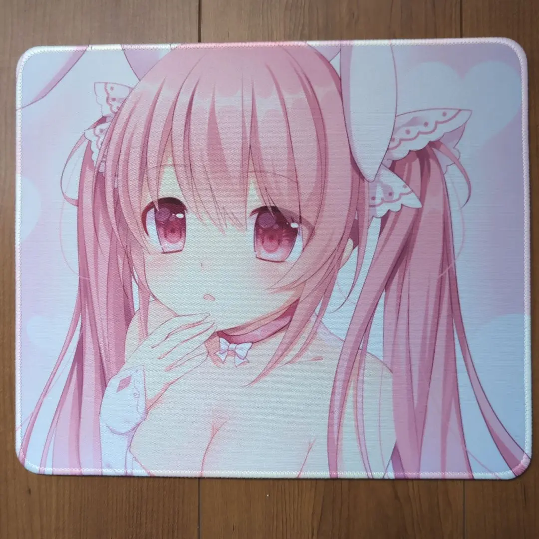 Thumbnail of Anime Character Mousepad, Pink