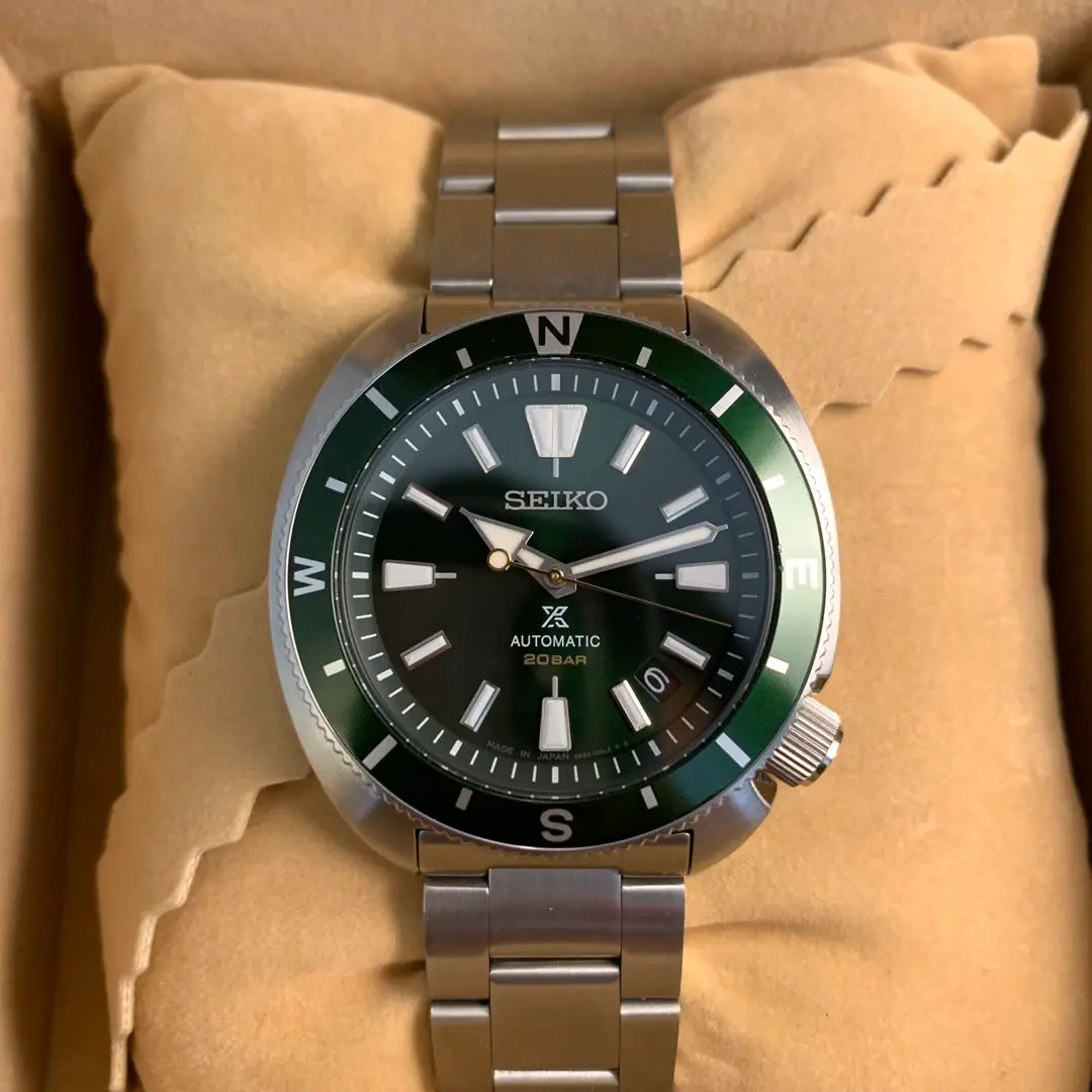セイコー　ダイバーズ　タートル　グリーン　中古品 2025年最新】SEIKO グリーンタートルの人気アイテム - メルカリ