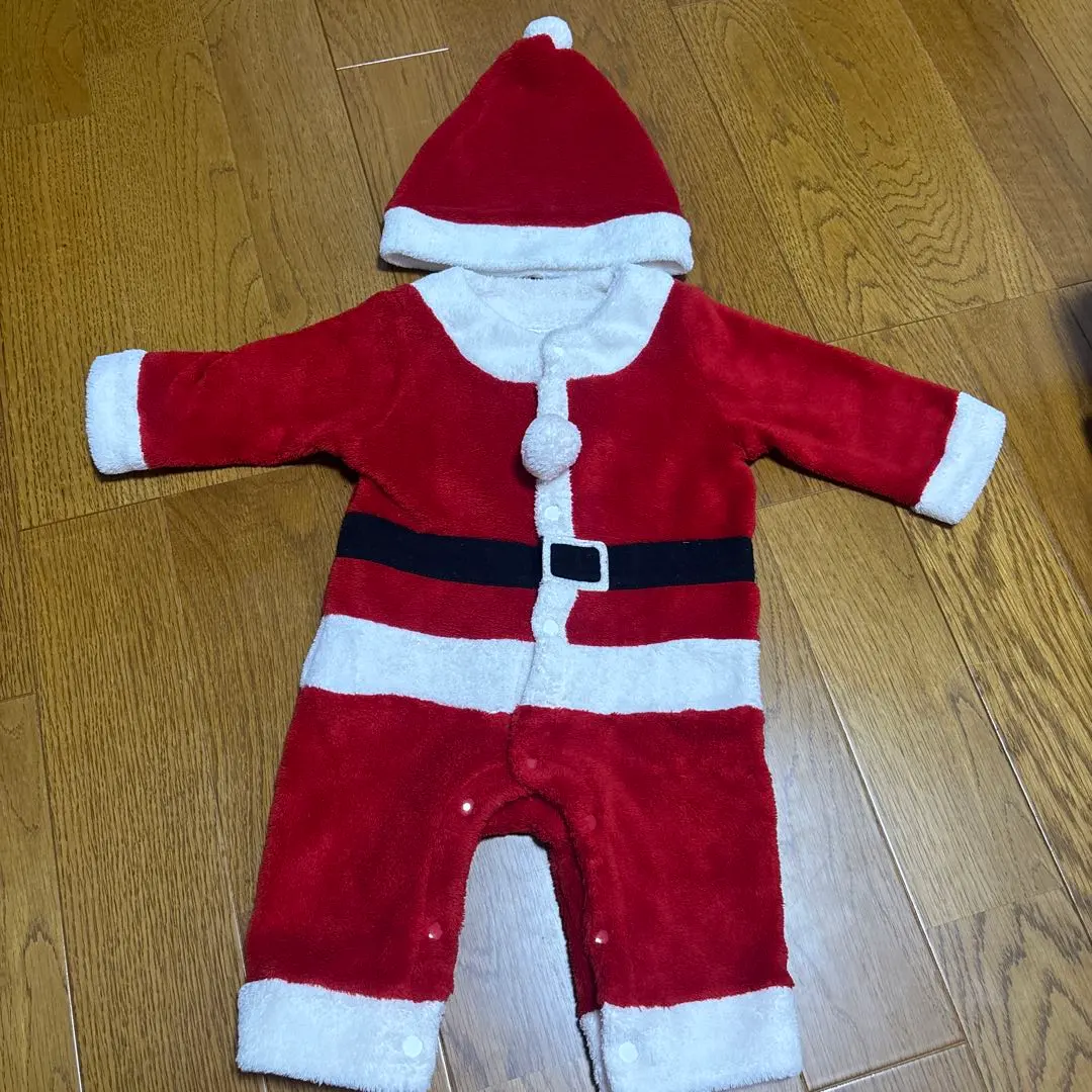 Thumbnail of Santa costume, size 80, red + hat 48cm set