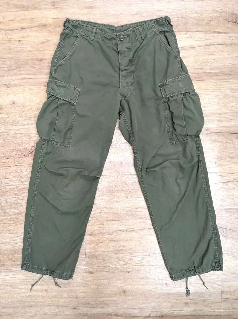 Thumbnail of Non-Ripstop Jungle Fatigue Pants 3rd US Military Issue M-R