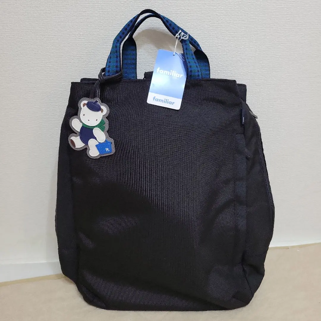familiar ROOTOTE 赤　新品　未開封 familiar × ROOTOTE〉リュックとしても使える2wayトートが新登場