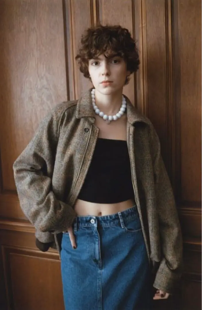 Ernie Palo 23aw No Collar Jacket ネイビー Ernie Palo 23aw No Collar Jacket ネイビー