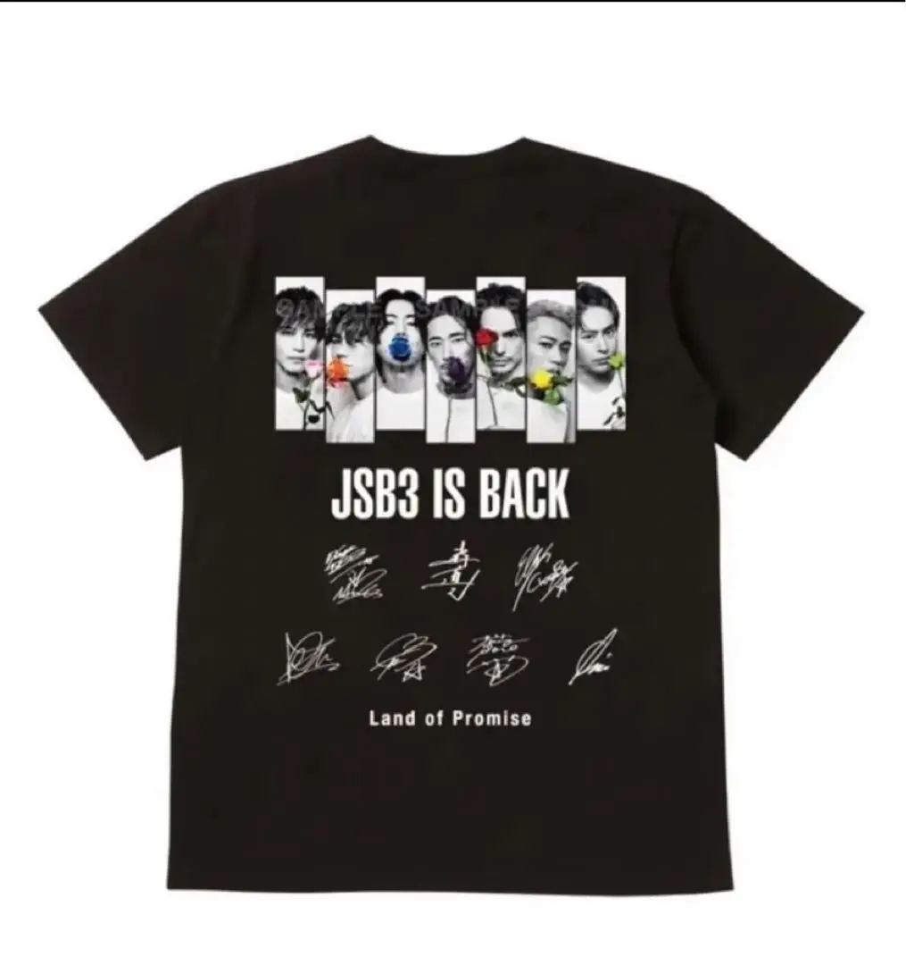 JSB3 IS BACK Tシャツ Mサイズ ブラック 2025年最新】jsb3 is back フォトtシャツの人気アイテム - メルカリ