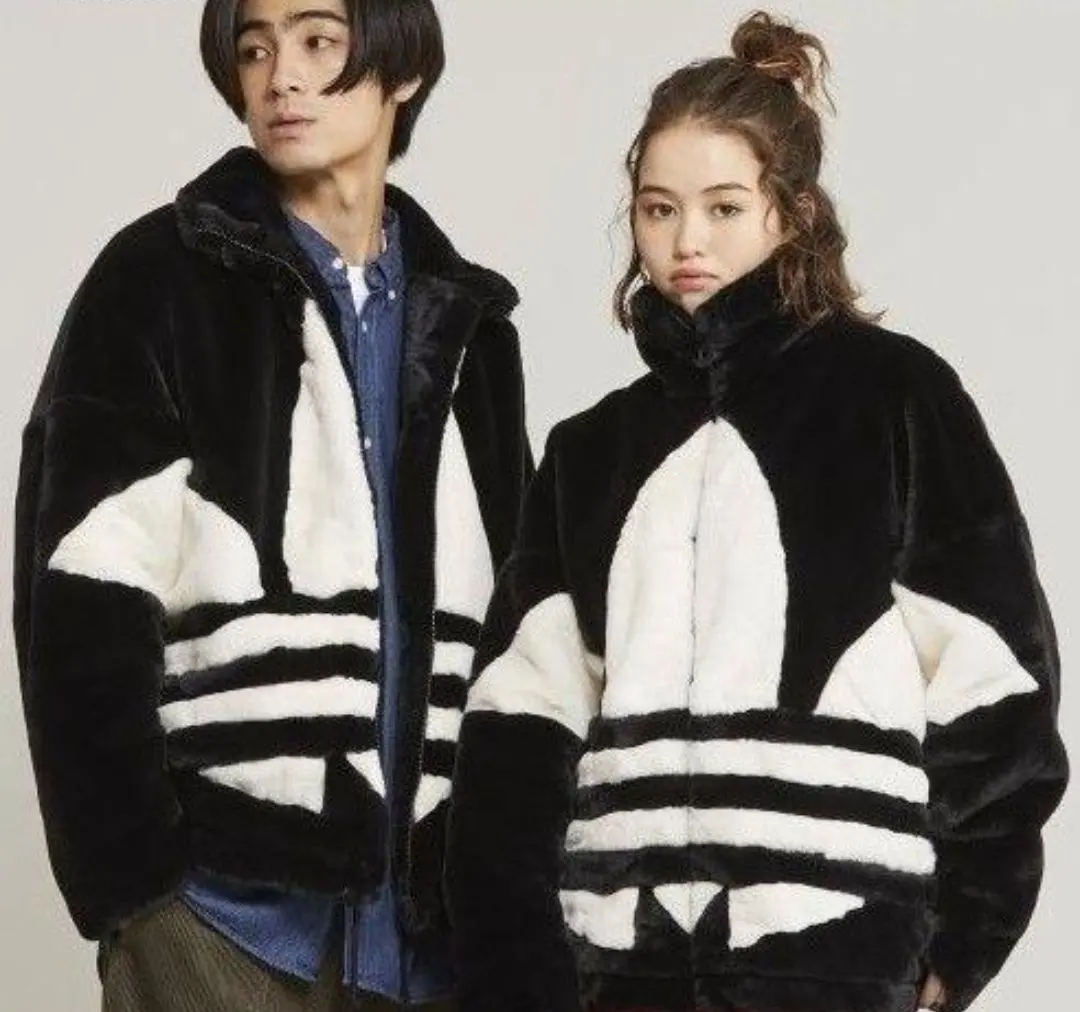 adidas Originals 愛迪達 Originals 毛皮外套 的縮圖