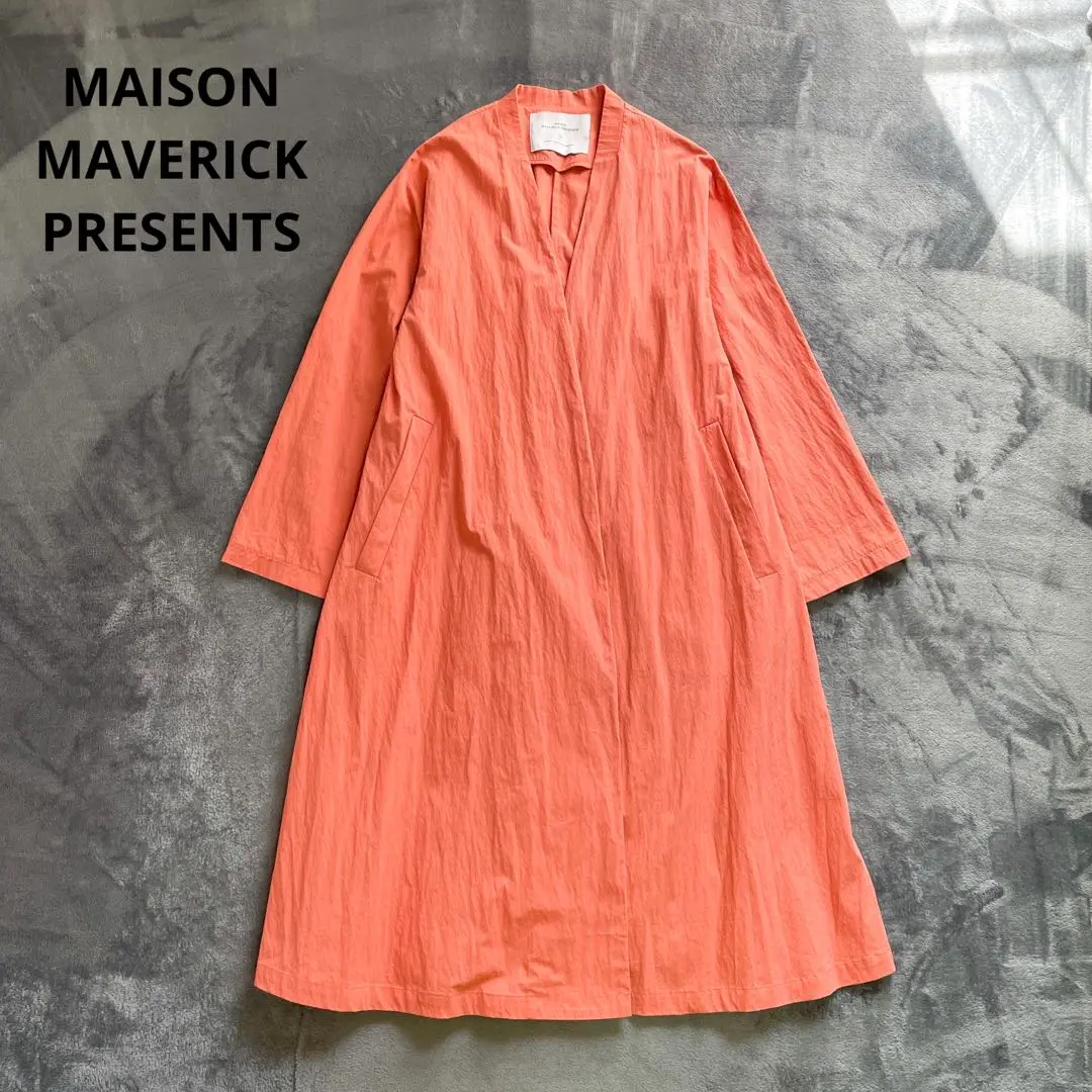 【MAISON MAVERICK PRESENTS】Mサイズ/トレンチコート MAISON MAVERICK PRESENTS】Mサイズ/トレンチコート - メルカリ