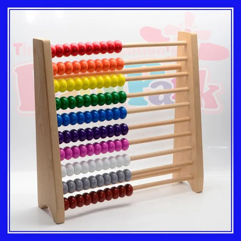 Voila RainbowAbacus 100玉そろばんエトボイラベビーパーク