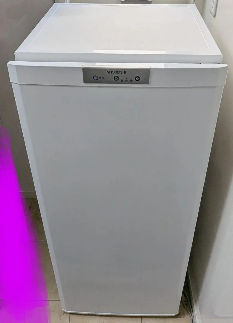 りんさん専用　限定　山口　三菱電機冷凍庫MF-U12T-W：2021年【美品】 りんさん専用 限定 山口 三菱電機冷凍庫MF-U12T-W：2021年【美品
