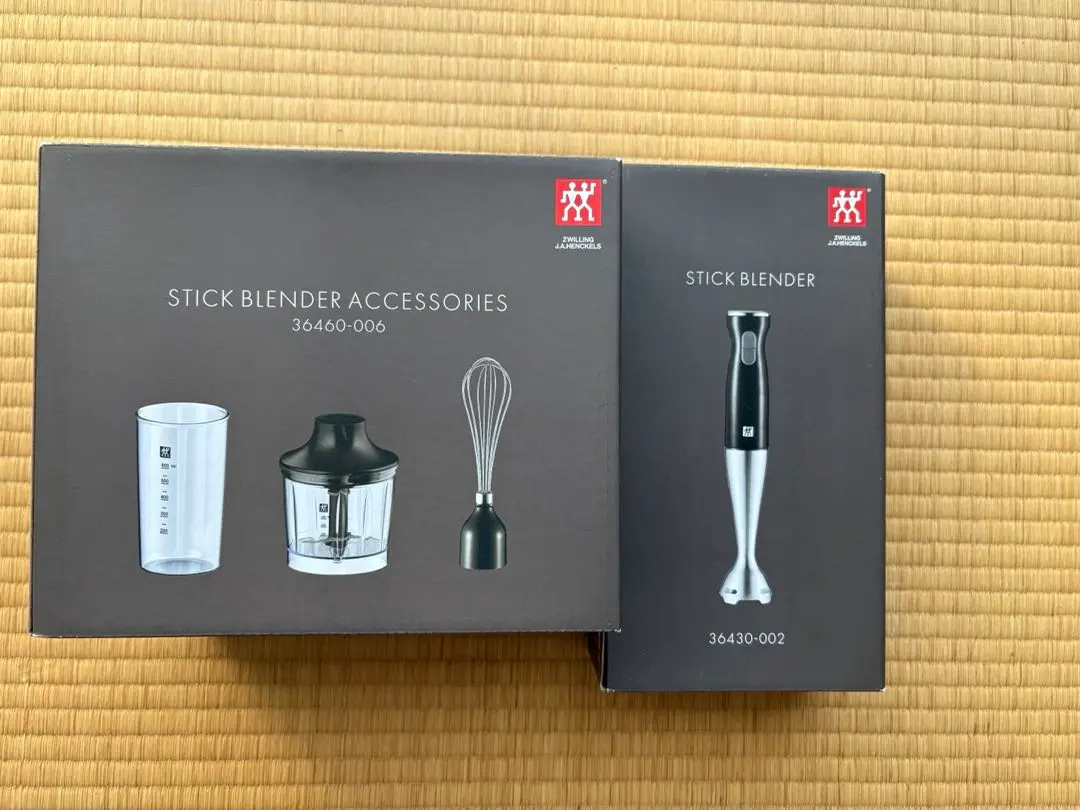 新品未開封　Zwilling　スティックブレンダー　アクセサリーセット 美品 スティックブレンダー アクセサリー セット ZWILLING
