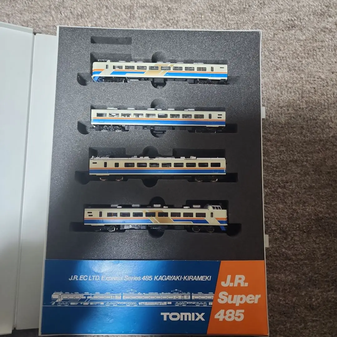 TOMIX 485系 かがやき・きらめきカラー 接点分解磨き済み 美中古車両　② TOMIX 485系 かがやき・きらめきカラー 接点分解磨き済み 美中古