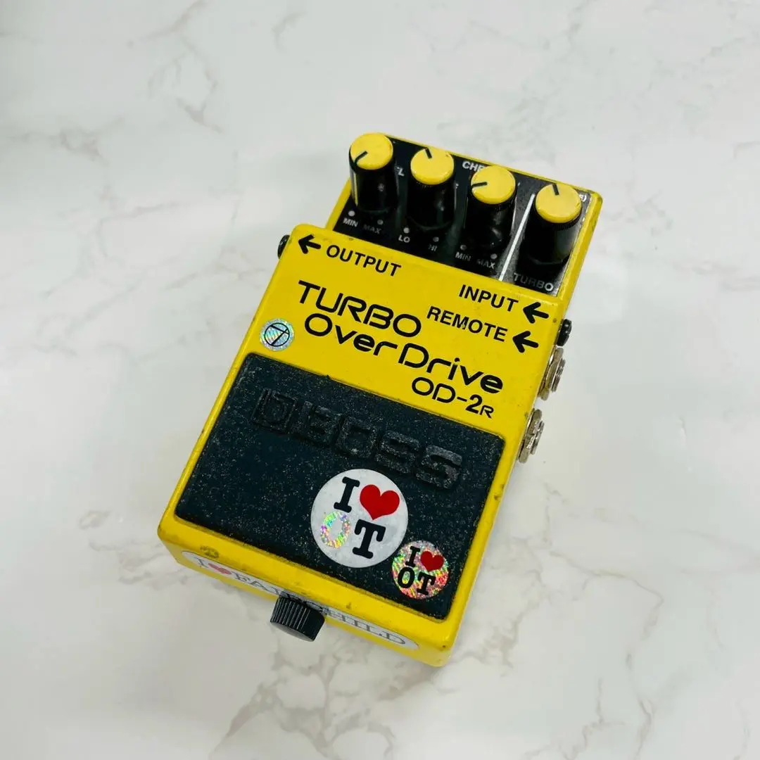 BOSS エフェクター TURBO OverDrive OD-2R 本体のみ OD-2R TURBO OverDrive（ターボオーバードライブ） │ BOSS