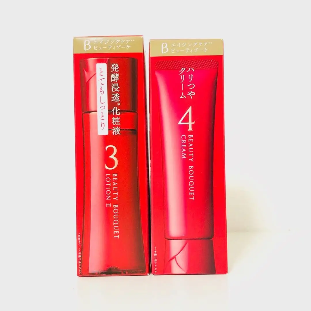 ファンケル ビューティブーケ 発酵浸透化粧液とクリームの４点セット 新品未開封！ 化粧品】ビューティブーケ 発酵スキンケア (約1ヵ月分）＋