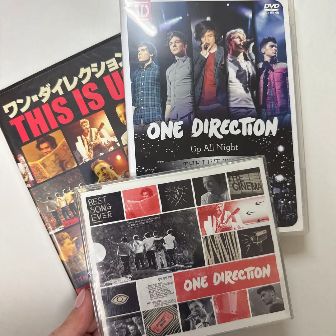 Thumbnail of One Direction DVD + CD 3-piece set