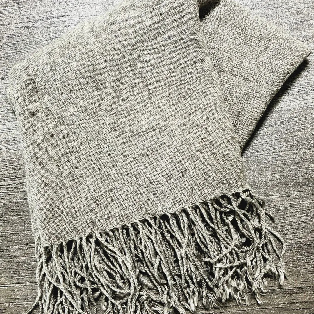 Thumbnail of Large scarf, shawl, scarf with fringe