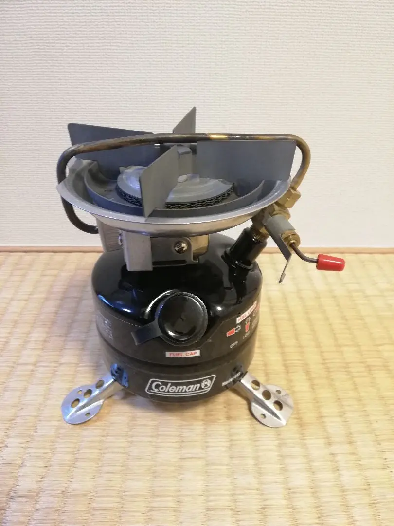 Coleman - 2010年6月製 点火確認済 コールマンフェザーストーブ442黒 日本未発売モデル!!Coleman(コールマン)のフェザー442ストーブが