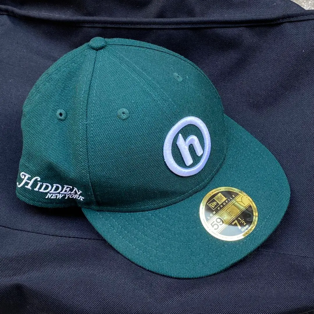 Hidden NY Logo Cap フリーサイズ NEW ERA - Hidden NY H logo New Era Fittedの通販 by 小さな