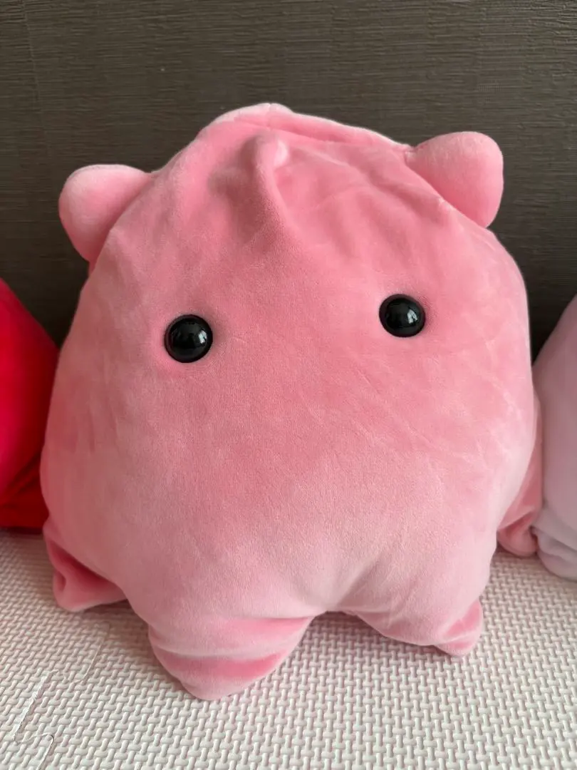 Thumbnail of Mochitto Cute BIG Menda-ko 2 Plushie - Pink & White. ⭕️ Available for Immediate Purchase