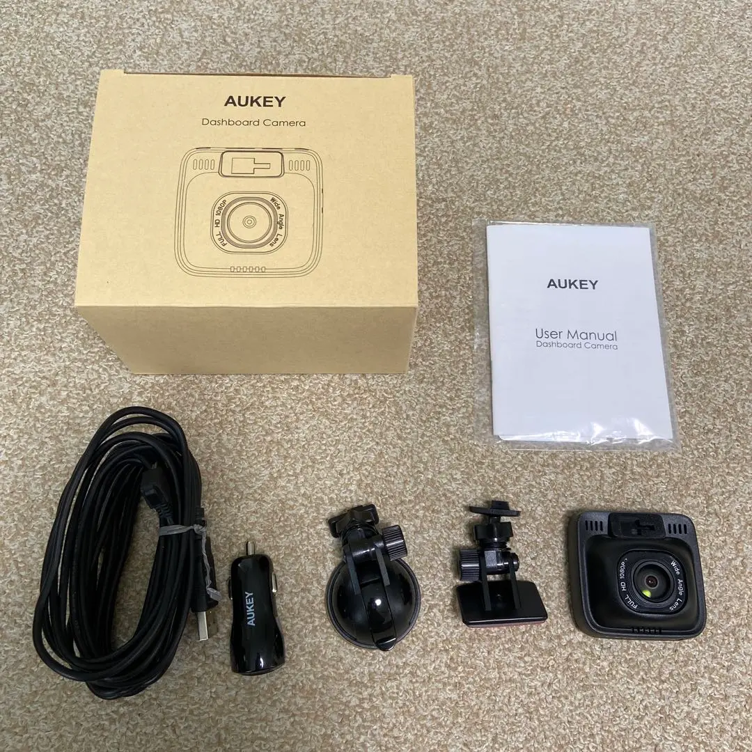 ■新品未使用品■AUKEY 1080P前後2カメラドライブレコーダー AUKEY 1080P前後2カメラドライブレコーダーDR02Dが5000円オフ