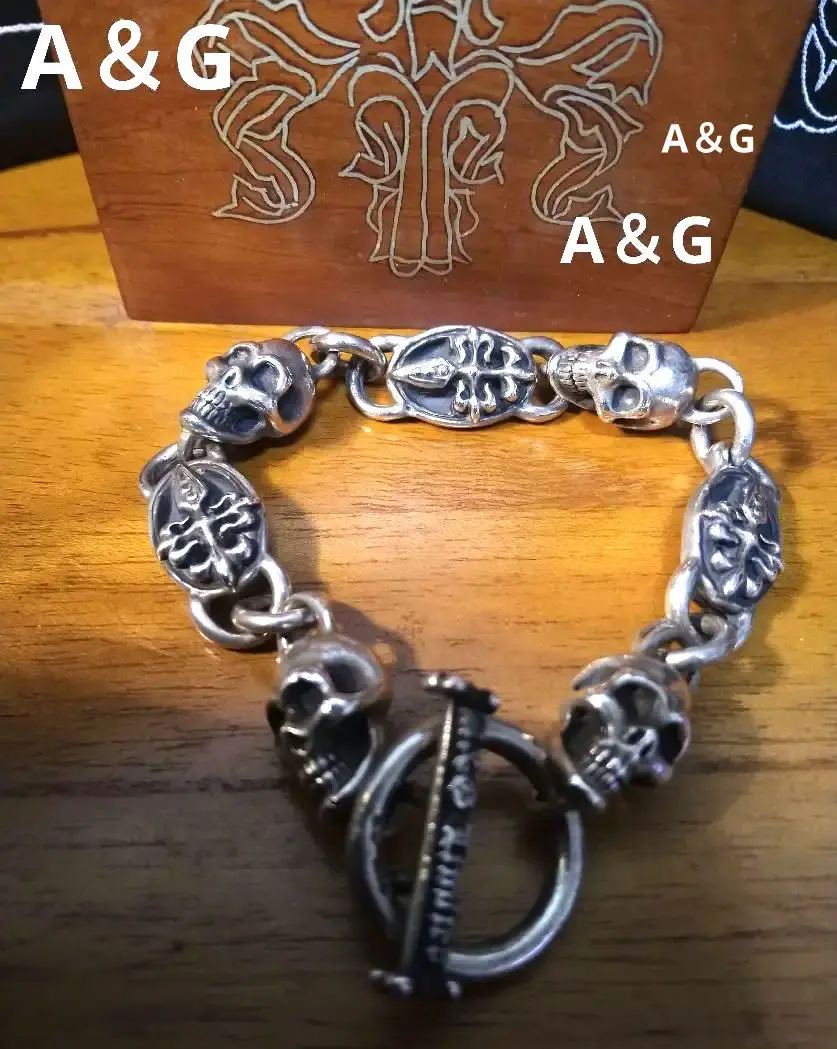 A&G シルバーブレスレット A&G シルバーブレスレット - メルカリ