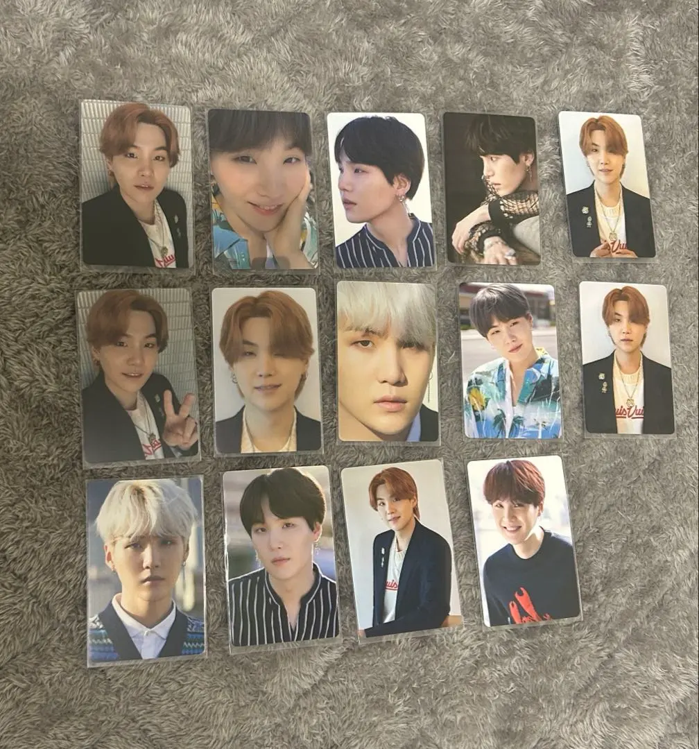 Thumbnail of BTS SUGA DICON Official Trading Card PHOTOCARD101 Complete Set