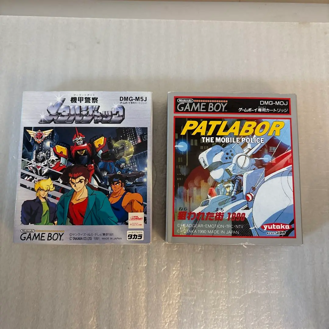ゲームボーイソフト　パトレイバー　狙われた街1990 GB]機動警察パトレイバー 狙われた街 1990 【買取945円】｜