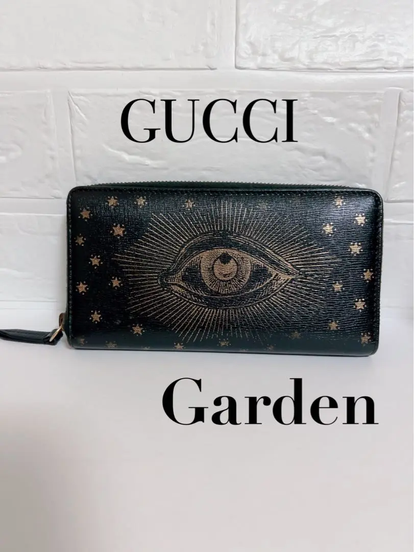 GUCCI　グッチ　ミケーレ　財布　シマライン　長財布　グッチガーデン　フェイス 2025年最新】GUCCIgarden財布の人気アイテム - メルカリ