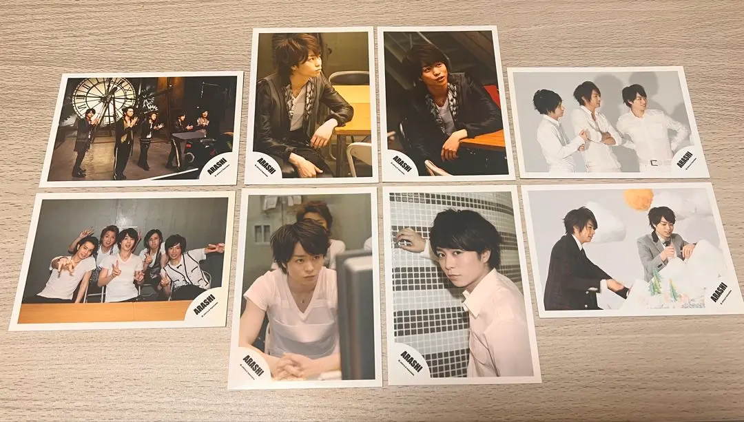 Thumbnail of Arashi Sho Sakurai + Group/Mixed Official Photo Set of 18