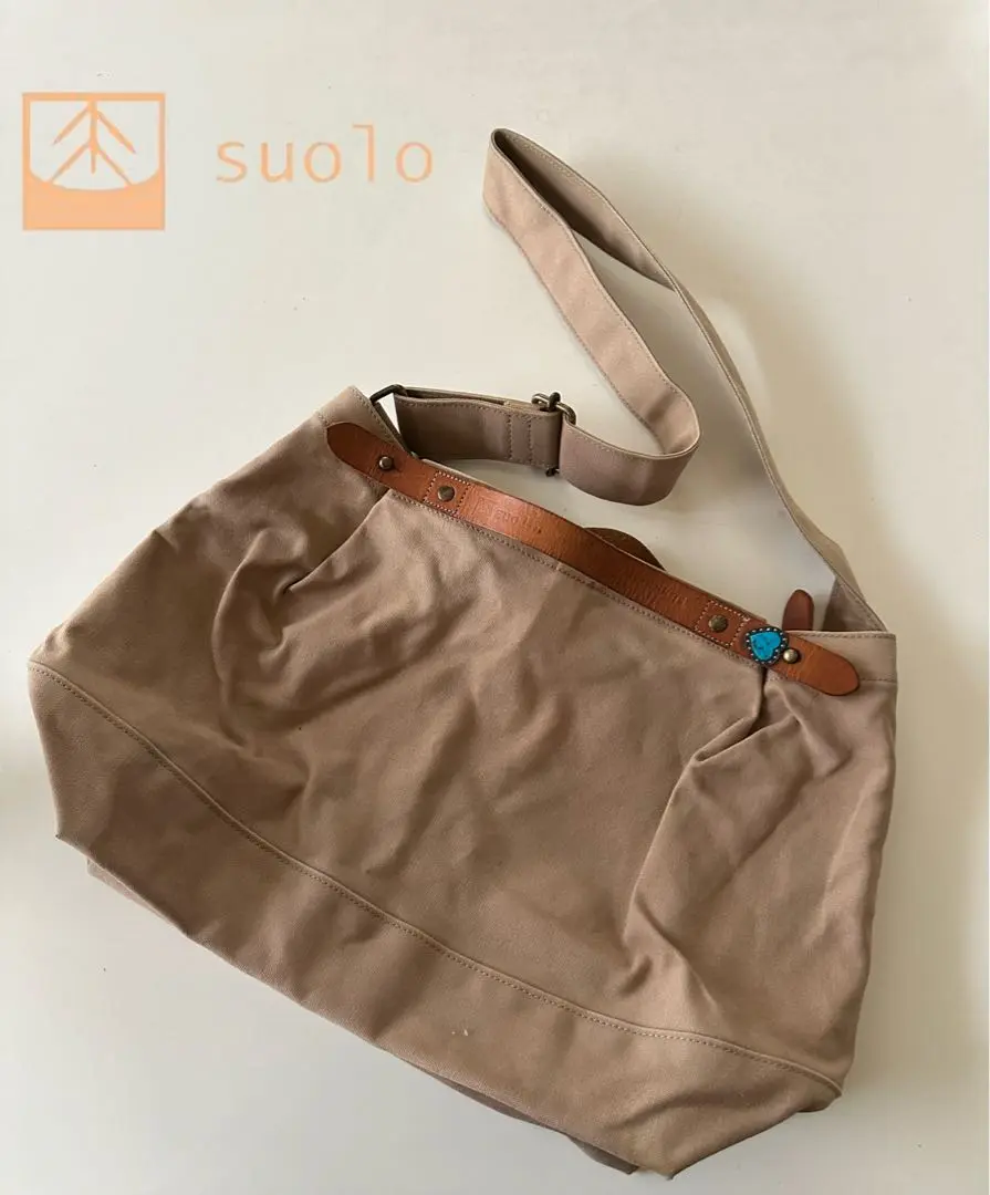 suolo スオーロ ノルマンディ 2wayショルダー SUOLO｜NOMAD middle/レザー ショルダーバッグ - CDC GENERAL