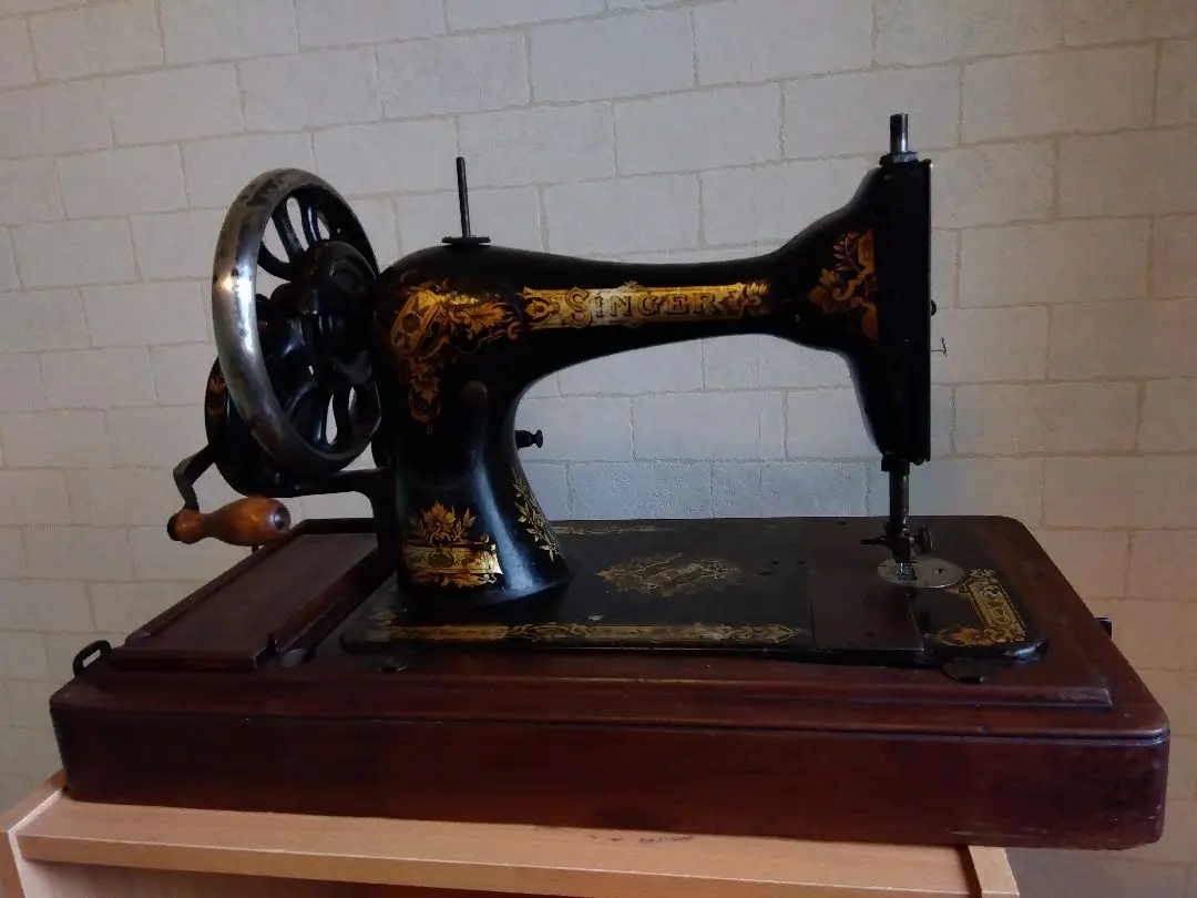 カーネーション SINGER アンティーク手回しミシン 1912年製 針