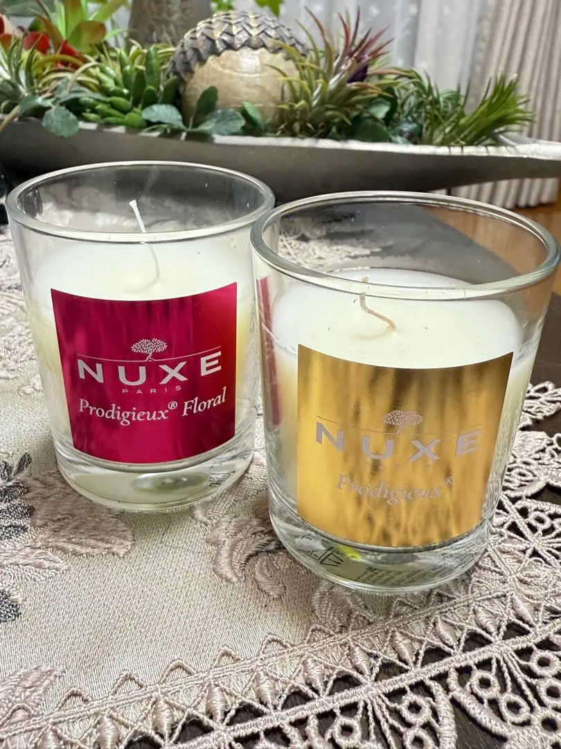 ★新品　ニュクス　NYUX ネロリの香り　キャンドル2個セット ☆新品ニュクスNYUX ネロリの香りキャンドル2個セット
