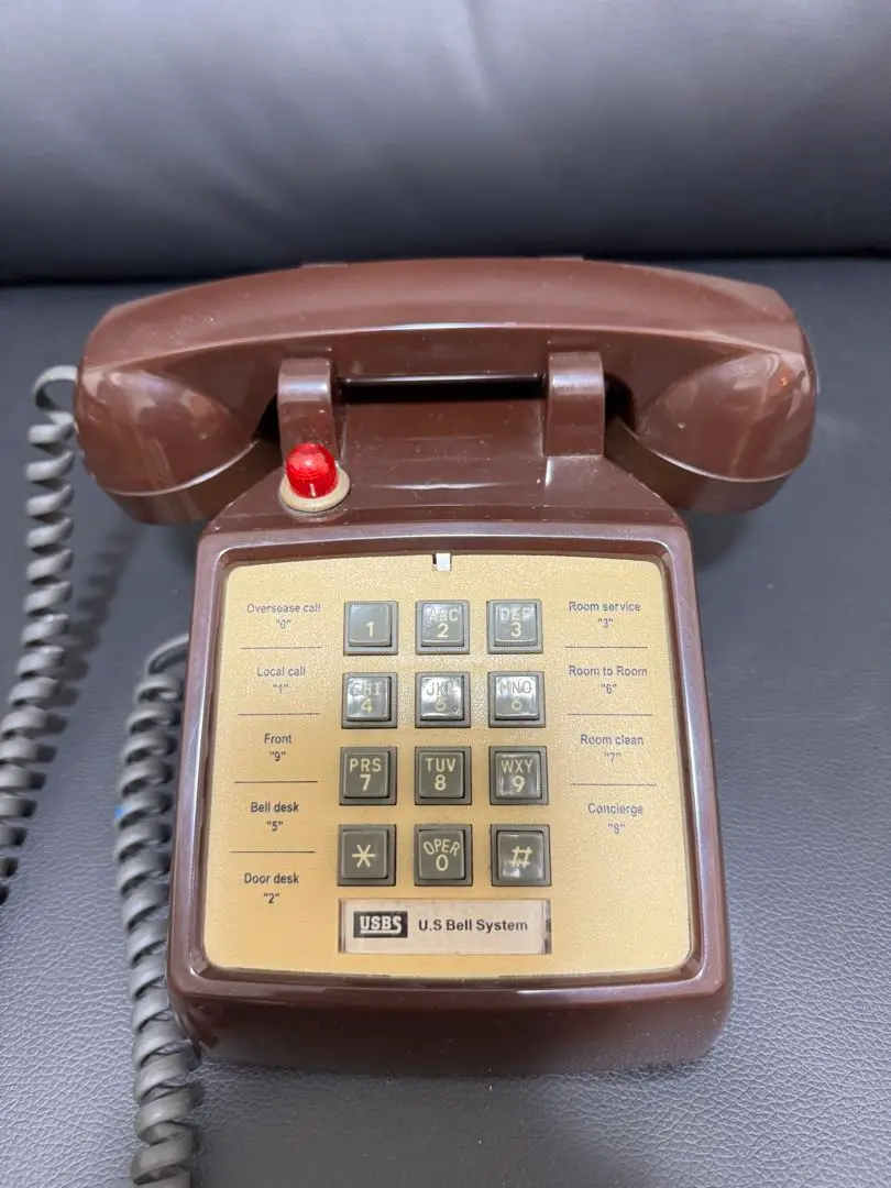 未使用品　レトロモダン　電話機　US Bell System 80's レトロ電話機 U S Bell System｜Yahoo!フリマ（旧PayPayフリマ）