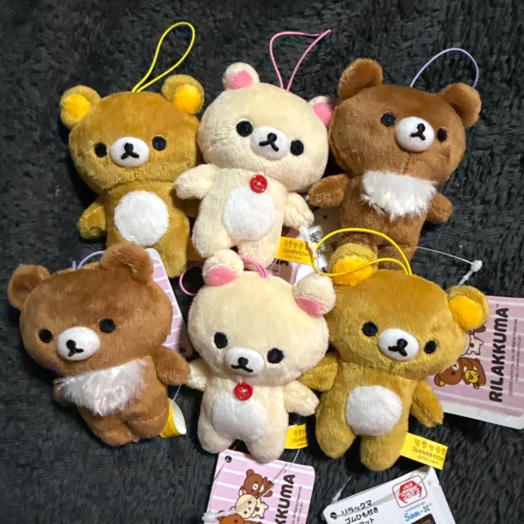 Thumbnail of Rilakkuma Mascot 6-Piece Set