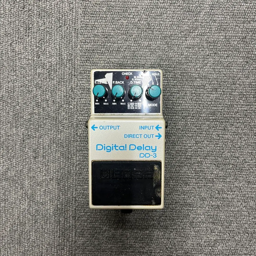 BOSS Digital Delay DD-3 日本製 訳あり Boss DD-3 Digital Delay 1986 Vintage Guitar Pedal Made in
