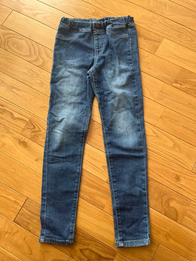Thumbnail of GU denim pants, size 140