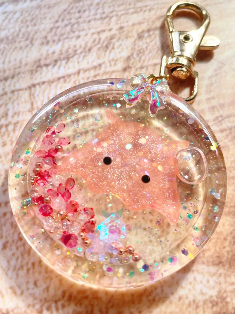 オイルチャーム　金魚鉢　メンダコ　チンアナゴ オイルチャーム バケツ チンアナゴ 金魚すくい めんだこ 8個