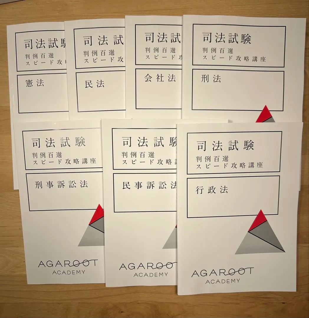【最新版】【裁断済】判例百選スピード攻略講義　民事訴訟法　アガルート 司法試験｜判例百選スピード攻略講座 | アガルートアカデミー