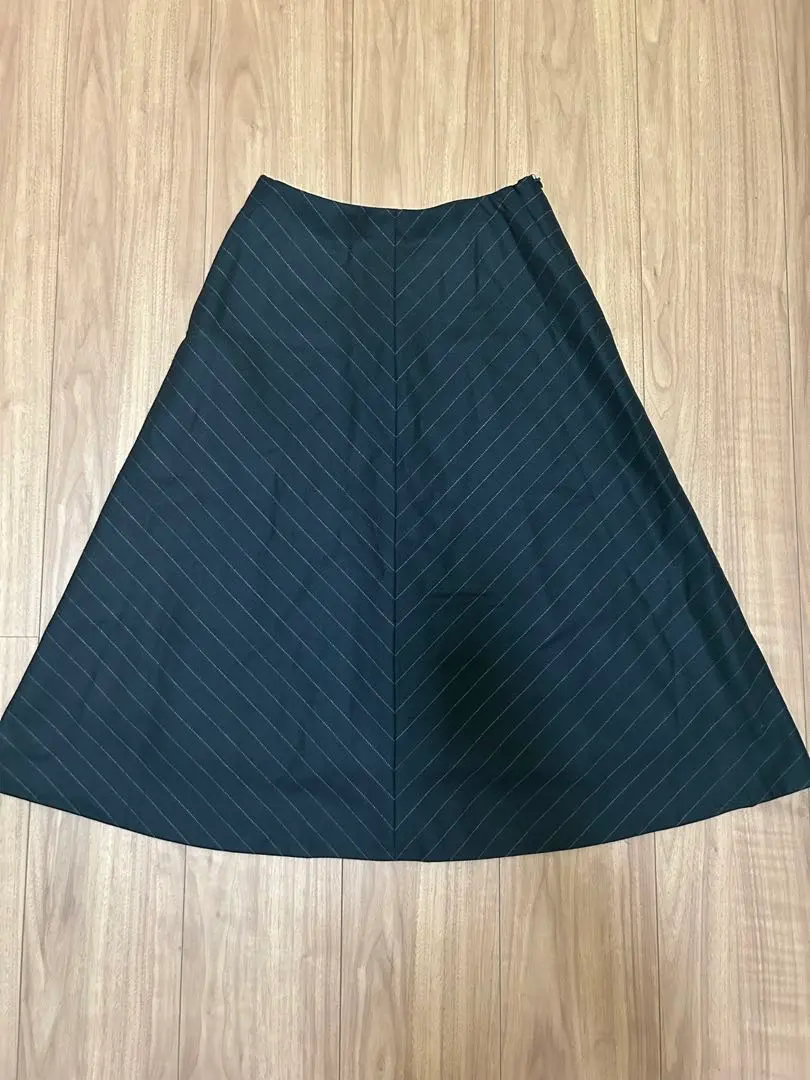 Thumbnail of DES PRÉS Tomorrowland Striped Flare Long Skirt