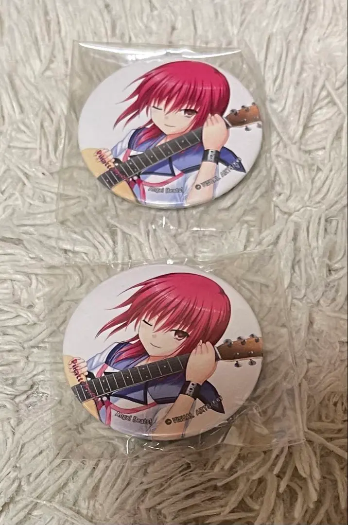 Angel Beats! 岩沢雅美 立華かなで 天使 缶バッジ Angel Beats! 岩沢雅美 立華かなで 天使 缶バッジ