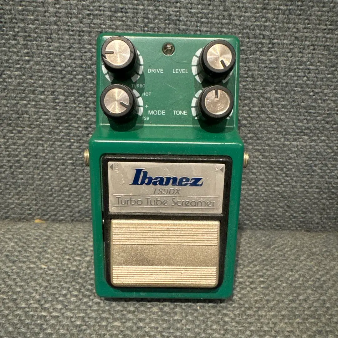 図太いオーバードライブ】Ibanez TS9DX Turbo Tubescreamer