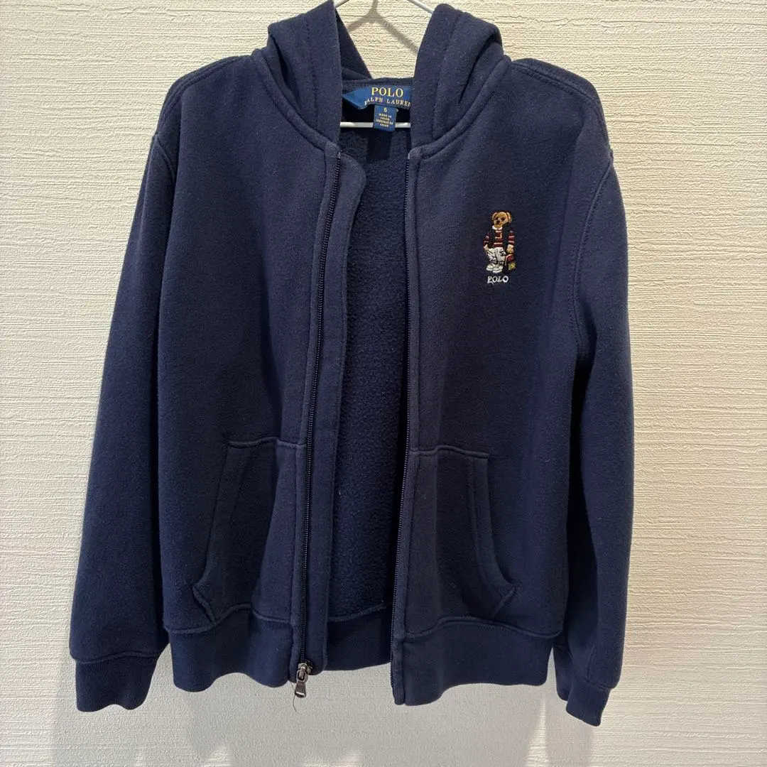 Thumbnail of Polo Ralph Lauren Navy Hoodie 6