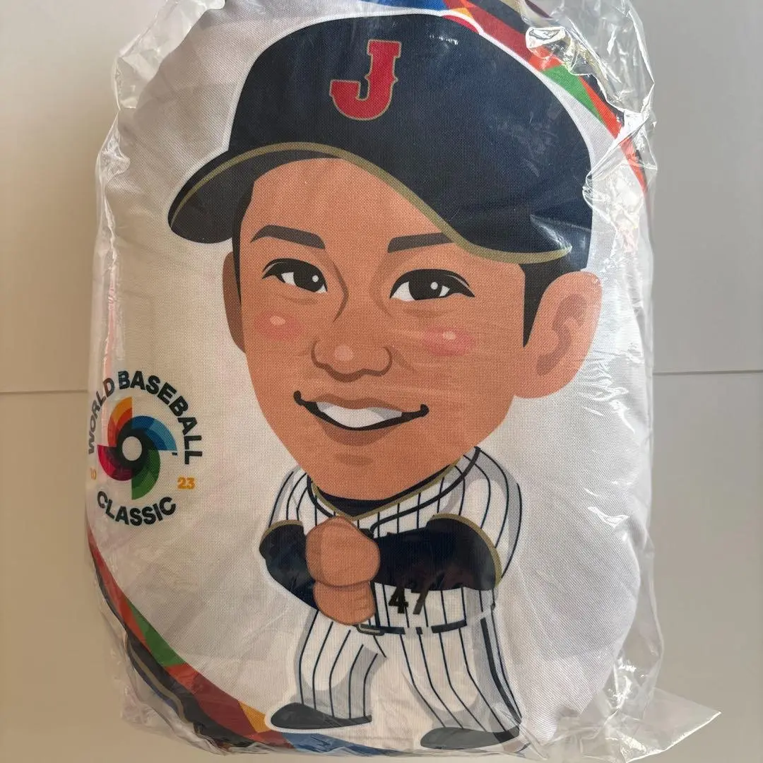 吉田正尚　侍ジャパンガチャ　クッション　アタリ m35624714077_1.jpg?1744466897